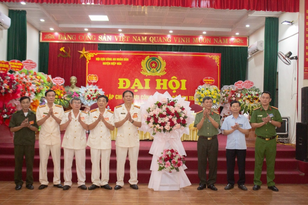 Đại hội Hội cựu công an nhân dân thị trấn Thắng, nhiệm kỳ 2024- 2026
